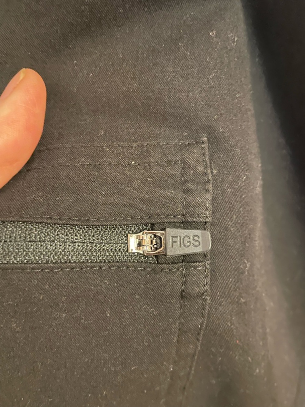 Figs Zamora Jogger Scrub Pants in Black Size Small - Picture 6 of 9